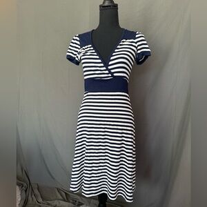 Sailor/Nautical striped dress